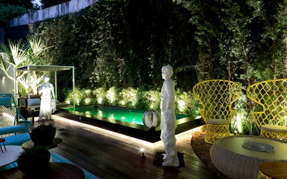 Deck com Piscina da CASACOR PE 2017 - foto Rogério Maranhão