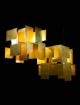 Luminária com design da FAS
