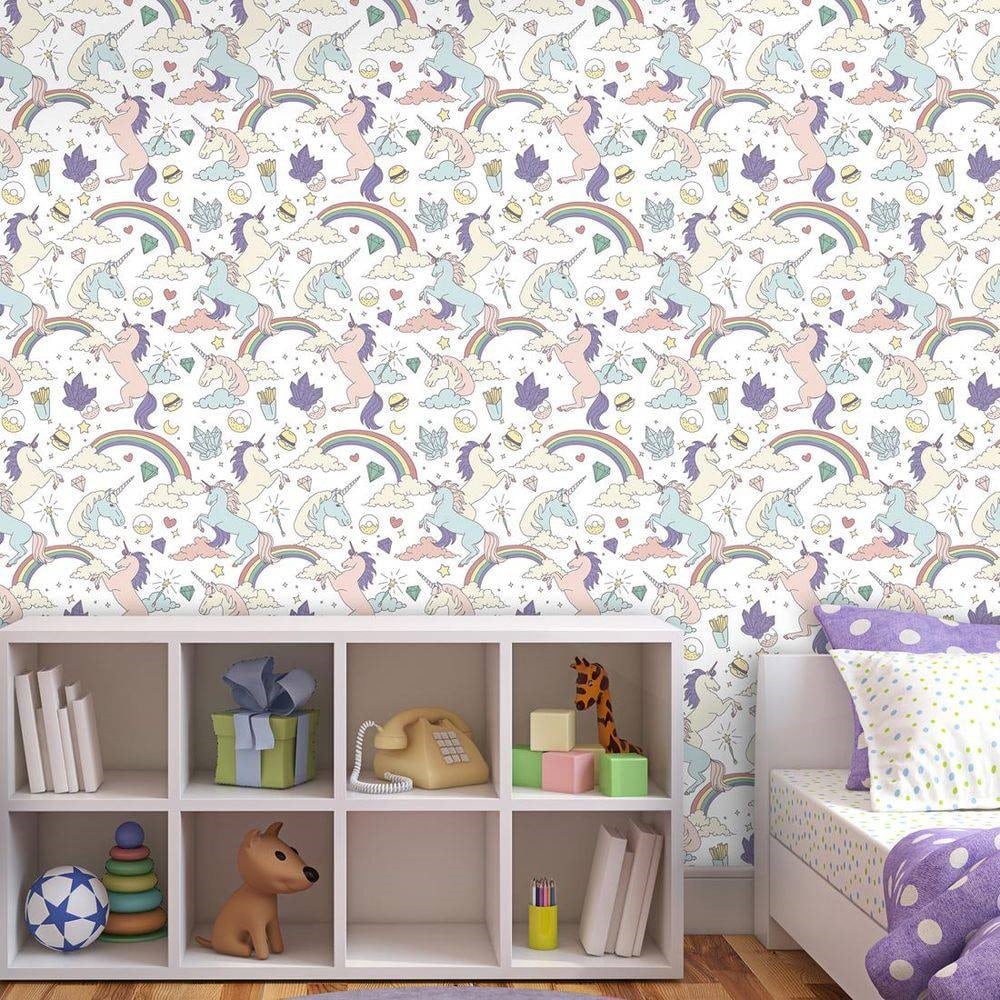 Papel de Parede de Unicórnio para Quarto