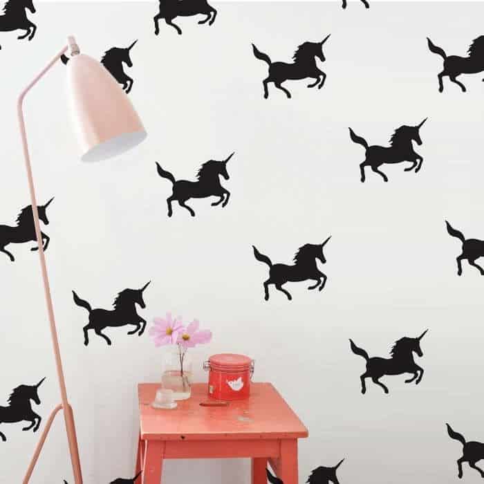Papel de Parede para Quarto de Unicórnio