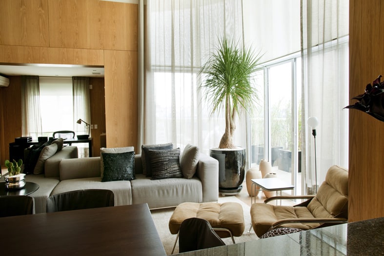 apartamento com atmosfera masculina