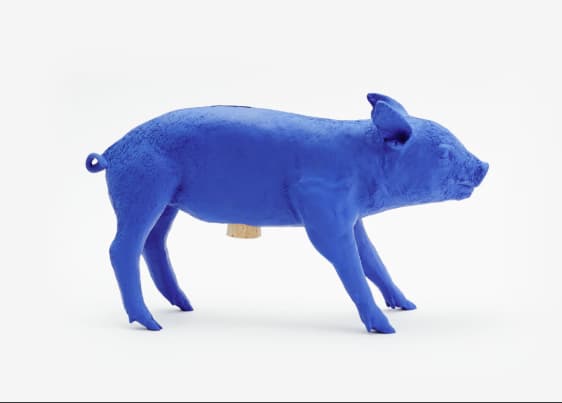 BOOMSPDESIGN : Porquinho azul que representa o evento este ano