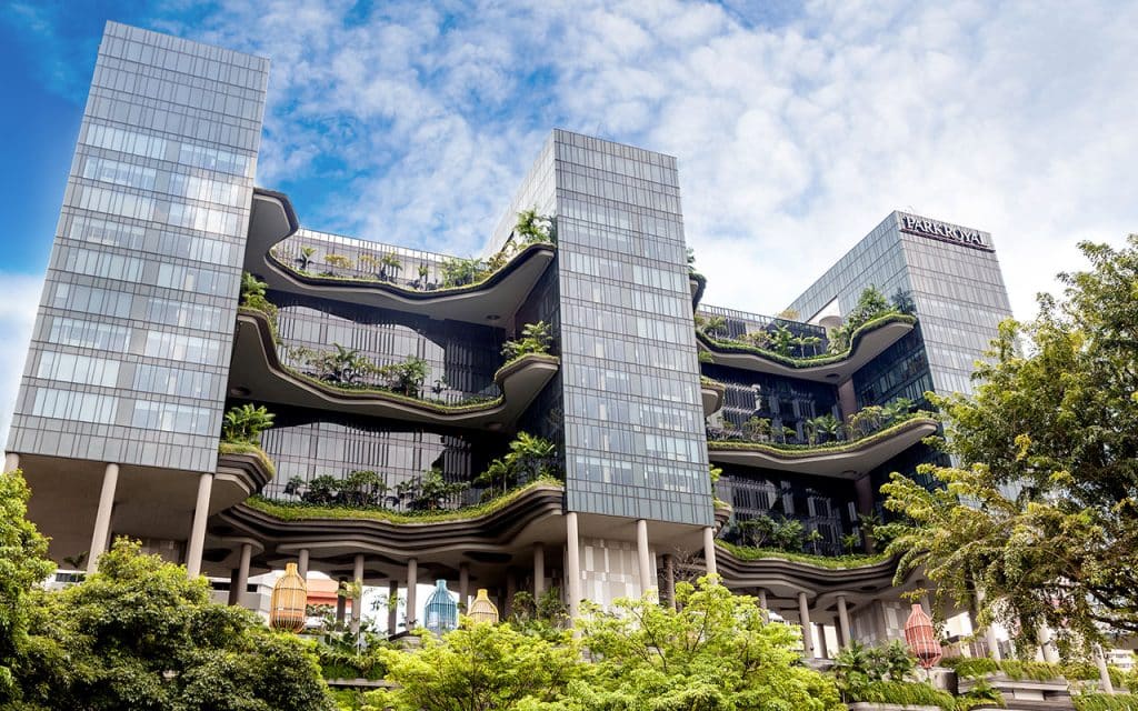 Hotel Parkroyal Singapura Ronnie Chua Shutterstock.com  1024x640 - Construções diferenciadas: confira as obras espalhadas pelo mundo