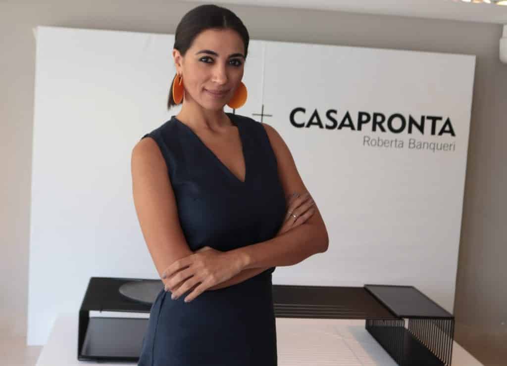 Na imagem, a designer Roberta Banqueri