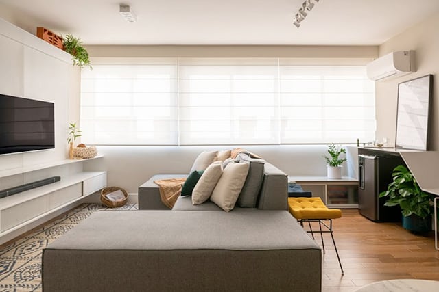 revistaSIM Arquitetura Apartamento Kim por Cota Arquitetura1 - Confira um projeto de apartamento cheio de estilo e modernidade