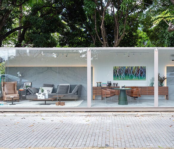 revistaSIM Arquitetura CasaCor 2020 Romero Duarte Home Office Destaque Credito PH Nunes 585x500 - Home Office de Romero Duarte aposta em ressignificar a casa