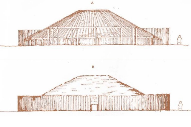 revistaSIM Arquitetura Indigena Casa Yanomami Cortes e vistas Credito Ras1193 Wikimedia Commons - Saiba mais sobre a arquitetura indígena neste conteúdo especial