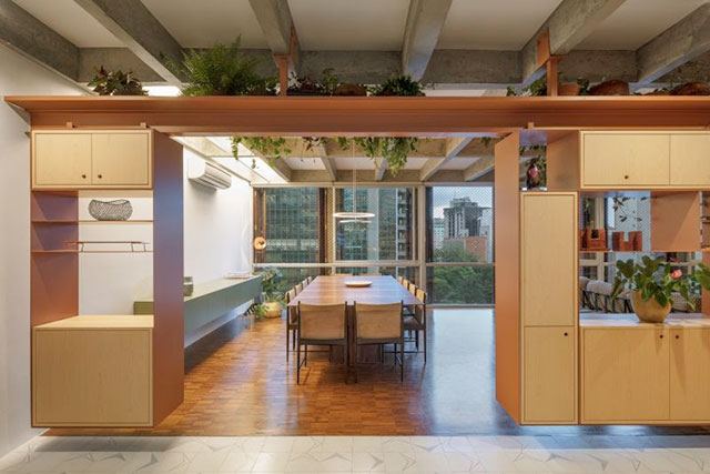 revistaSIM Arquitetura Apartamento AMRA7 Sala de jantar - Confira a reforma do apto AMRA7, que fica no coração de São Paulo