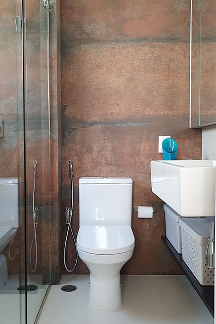 revistaSIM Arquitetura Banheiros Revestimento Credito Dan Brunini - Confira as dicas de projetos de banheiros para você não errar  