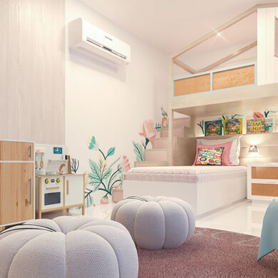 revistaSIM Arquitetura DESTAQUE Credito Camilla Albuquerque 390x390 - Arquitetas dão dicas de como montar o quarto infantil ideal