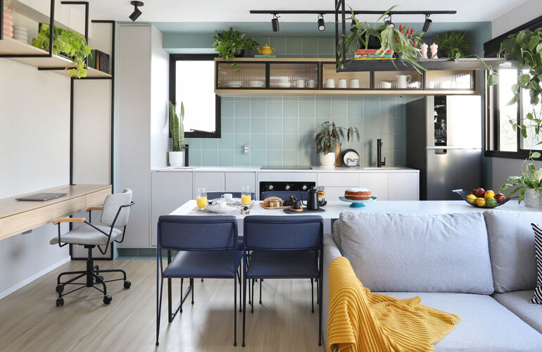 revistasim apartamento 34m Studio 92 Arq foto Mariana Orsi 770x500 - Confira o apartamento de 34 m² funcional e confortável