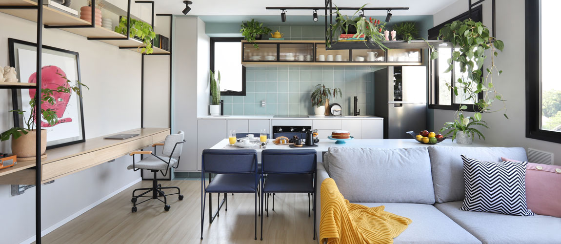 revistasim apartamento 34m Studio 92 Arq foto Mariana Orsi - Confira o apartamento de 34 m² funcional e confortável