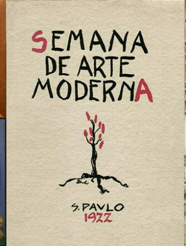Capa do programa da Semana de Arte Moderna de 22 de autoria de Di Cavalcanti 1 370x490 - Semana de Arte Moderna completa 100 anos