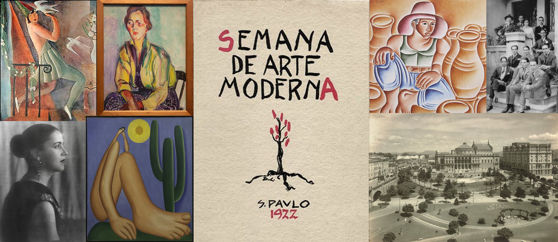 Capa do programa da Semana de Arte Moderna de 22 de autoria de Di Cavalcanti 1 - Semana de Arte Moderna completa 100 anos