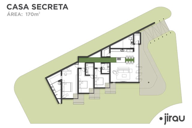 A Casa Secreta: o projeto ousado da Jirau Arquitetura e Urbanismo revistasim casa secreta jirau 02 - A Casa Secreta: o projeto ousado da Jirau Arquitetura e Urbanismo