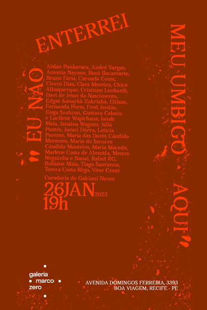 revistasim Expo Eu Nao EnterreiMeuUmbigoAqui 01 - A nova mostra da Galeria Marco Zero, ‘Eu não enterrei meu umbigo aqui’ 