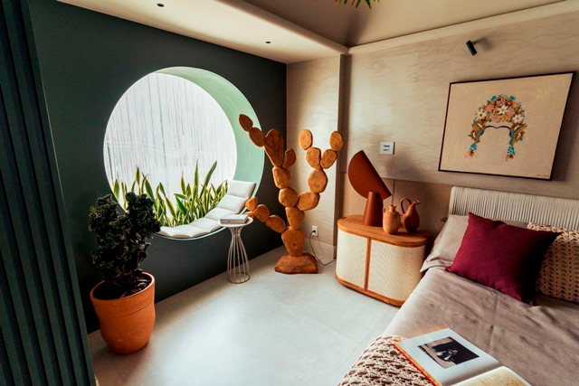 revistasim apartamento inspiracao Frida Khalo 02 - Arquiteta se inspira na arte de Frida Khalo para projetar quarto 